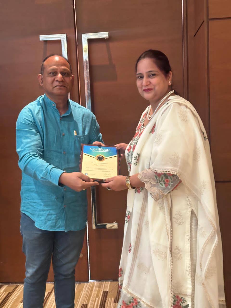 We Sincerely Thank Coaching Federation Of India For Honoring Us. 1